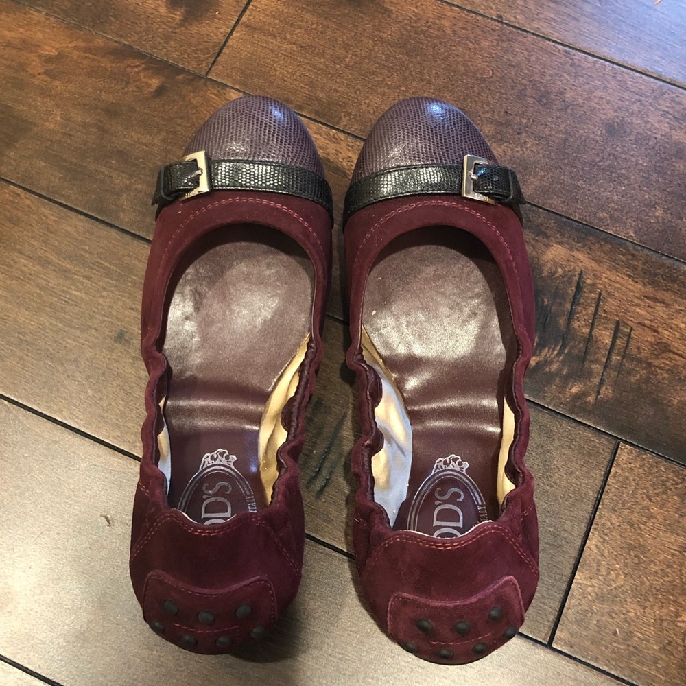 Tods ballerina flats